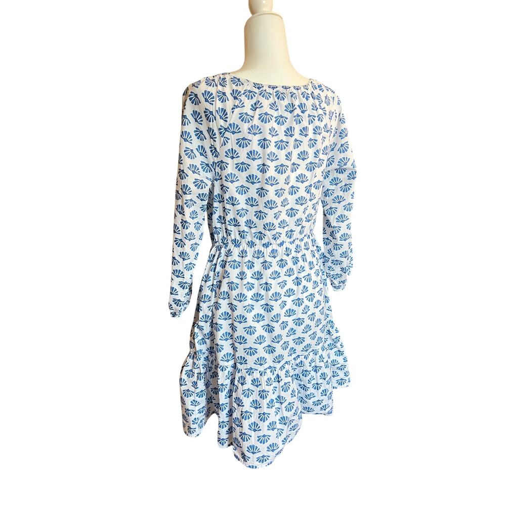 J Crew Cotton Coastal Scoopneck Dress size 10 - Picture 3 of 12